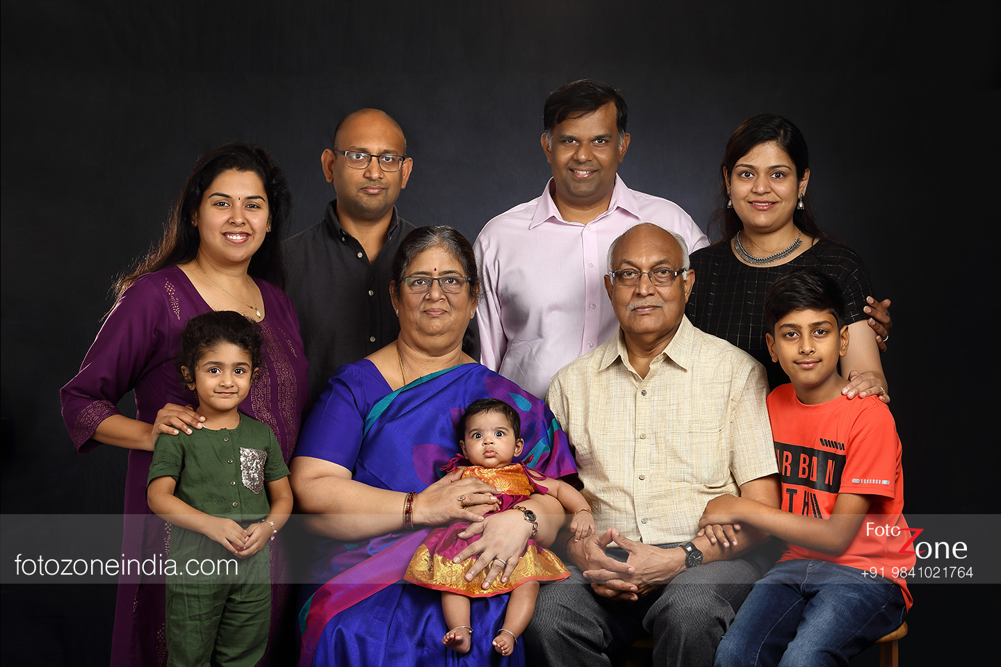 Family Portrait Photography | Family Portrait Studios Chennai