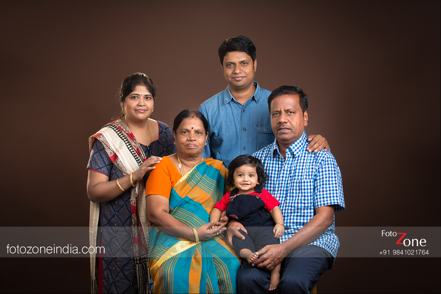 professional family portraits studio