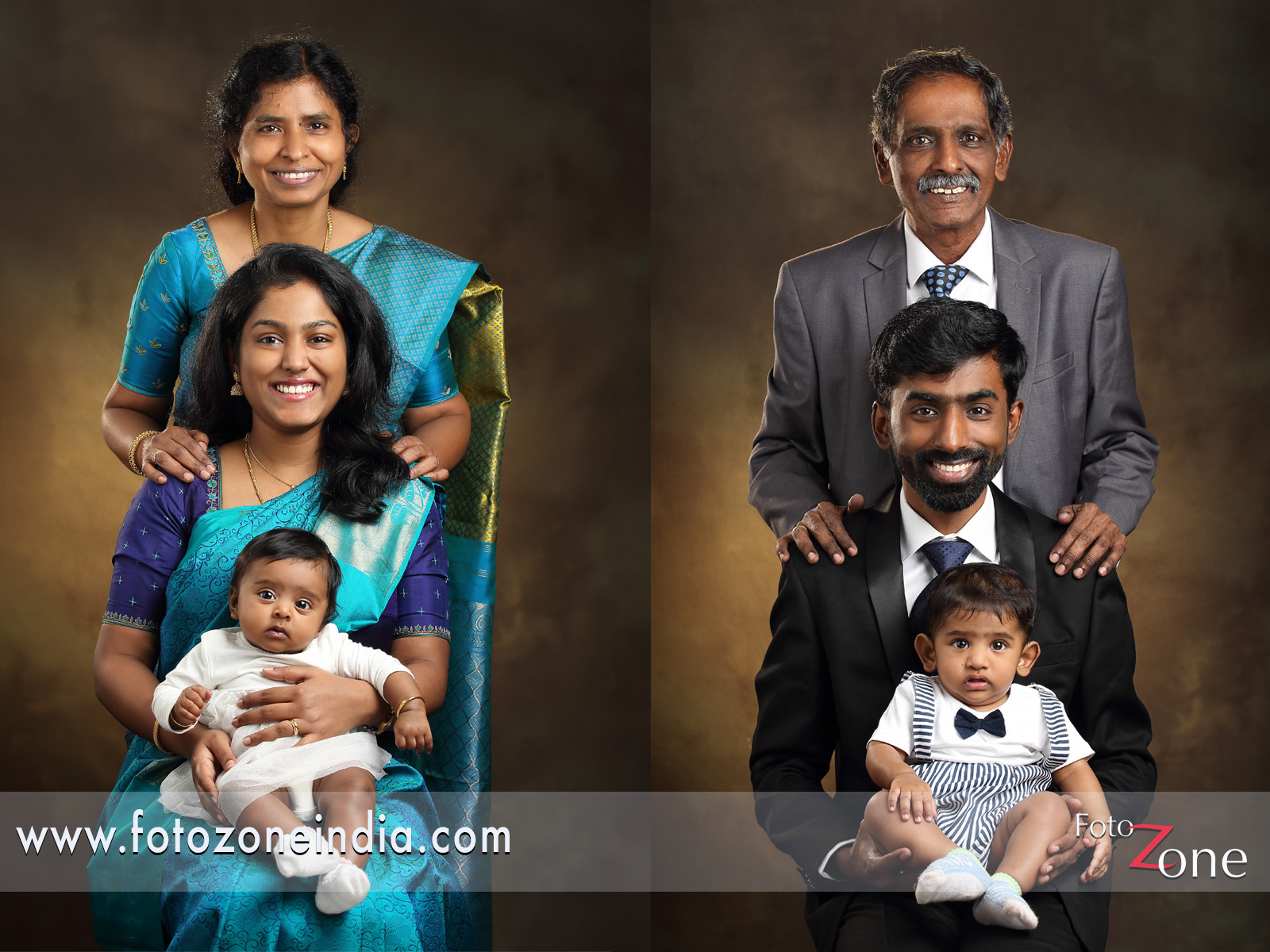 Family of Three in Studio Stock Photo - Alamy